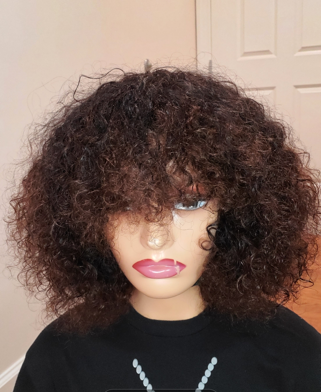 Afro Curly fringe