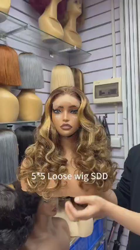 5X5 Loose Wave